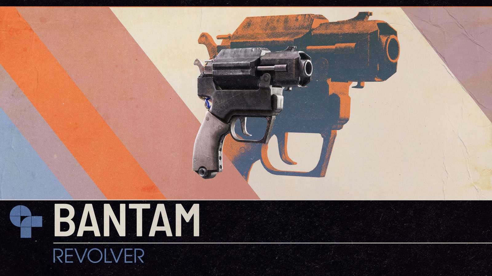 Official ARC Raiders Bantam snub revolver bumper art