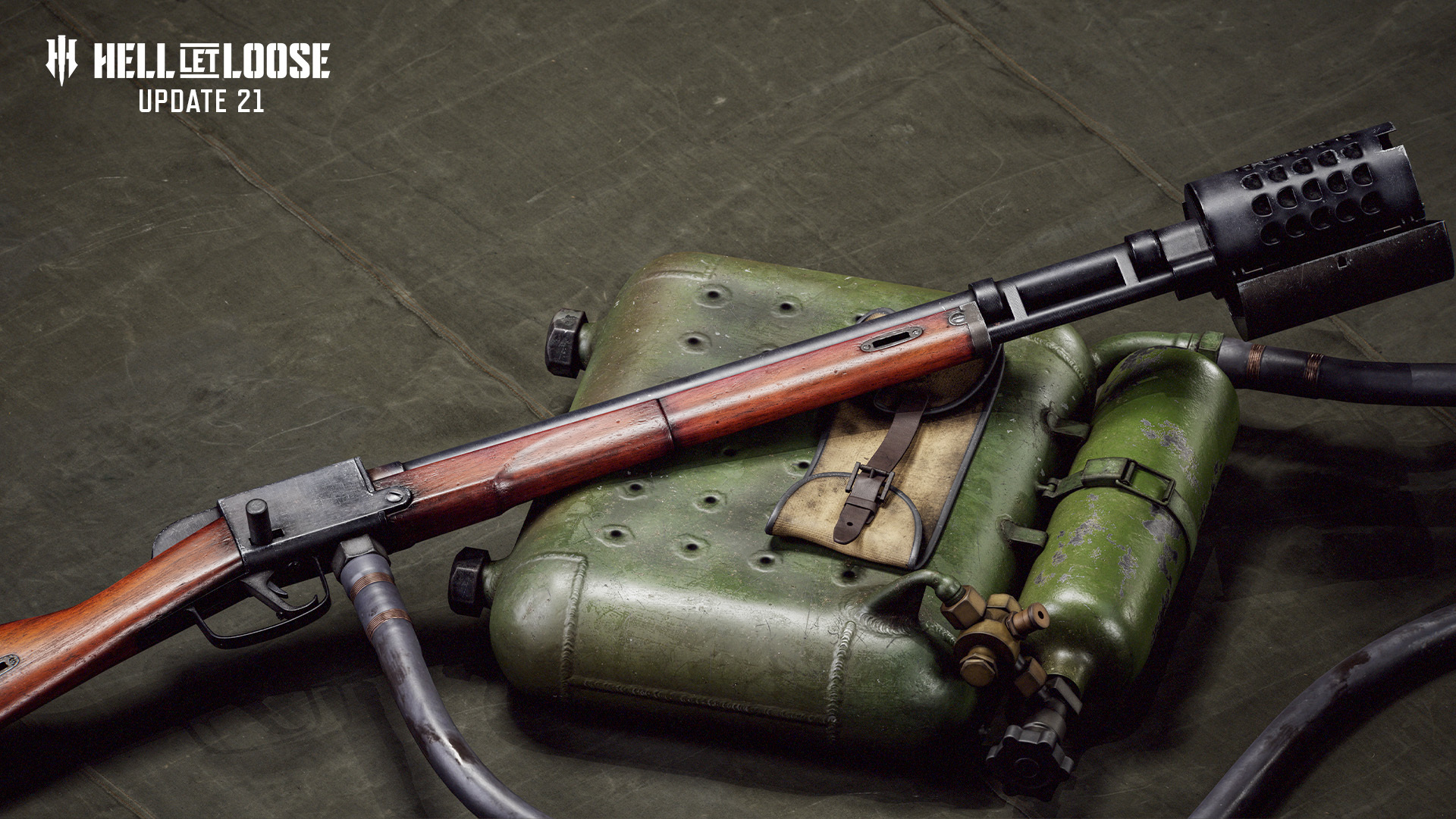 Official Hell Let Loose still of the US M1903A3 Springfield bolt-action rifle
