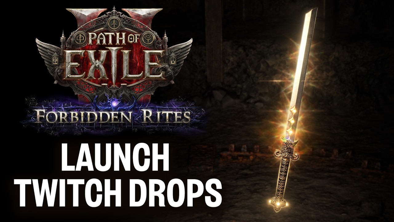 Official Path of Exile Forbidden Rites Launch Twitch Drops video thumbnail from the Path of Exile channel