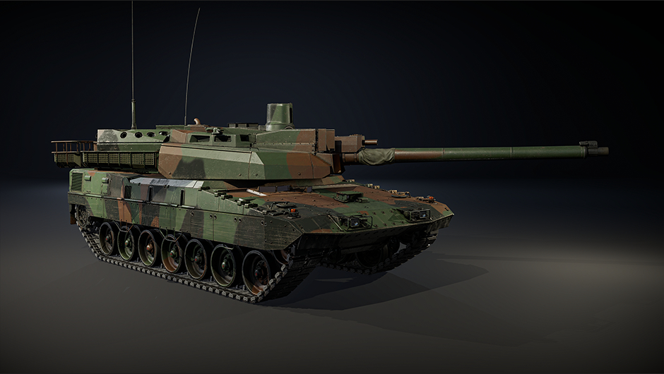 Official War Thunder EMBT render — Leopard chassis with Leclerc turret European main battle tank
